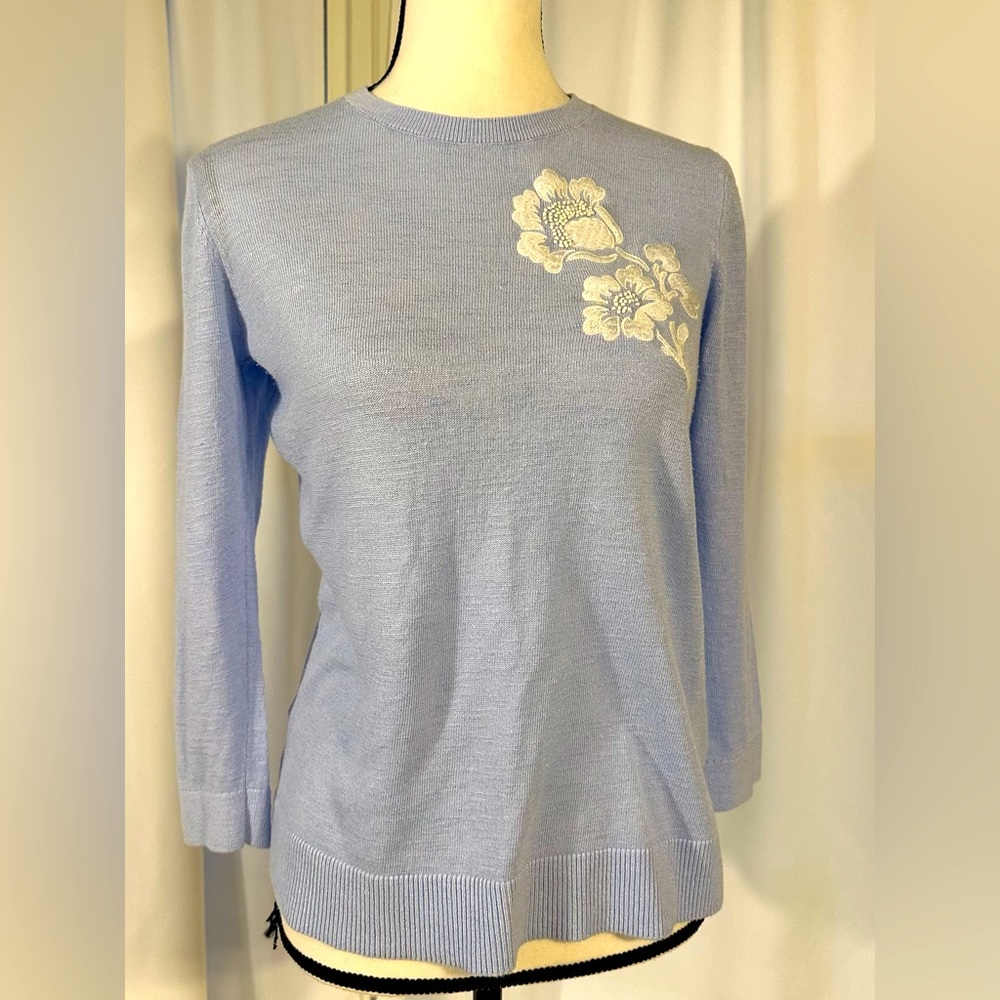 Loft Embroidered Sweater